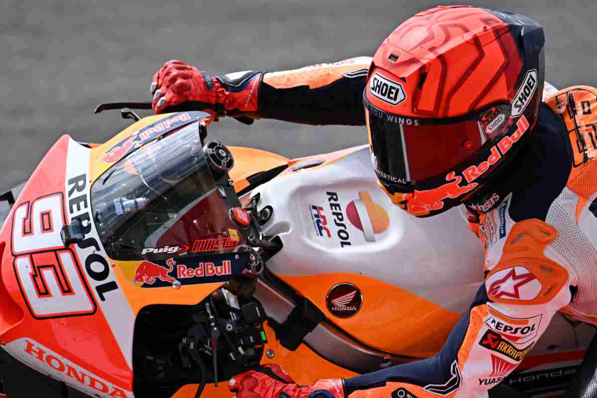 Marquez problemi con la Honda