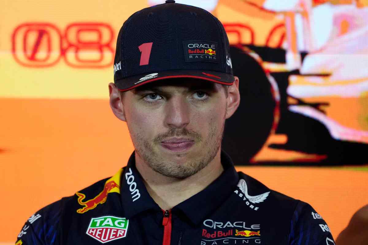 Il bicampione del mondo Max Verstappen