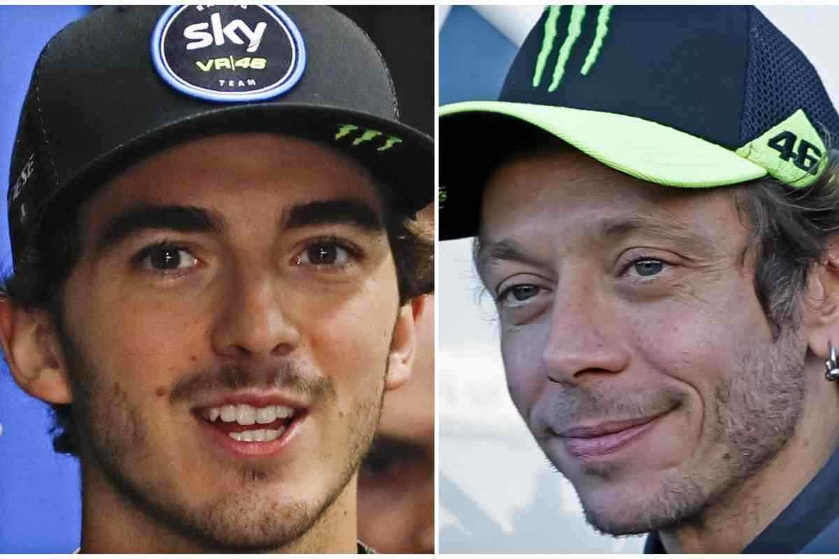 MotoGP Pecco Bagnaia e Valentino Rossi che dato pazzesco