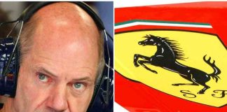 Ferrari e il progettista Adrian Newey