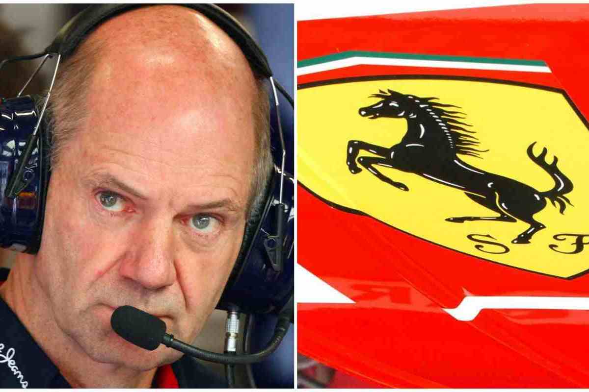 Ferrari e il progettista Adrian Newey 