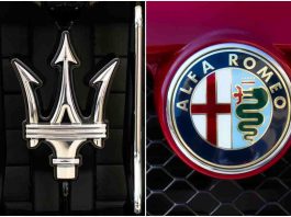 Una Maserati che somiglia ad un'Alfa Romeo