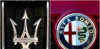 Una Maserati che somiglia ad un'Alfa Romeo