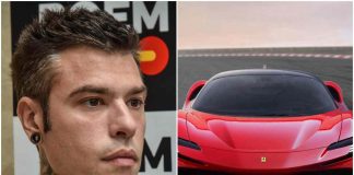 Fedez non sa guidare la sua Ferrari