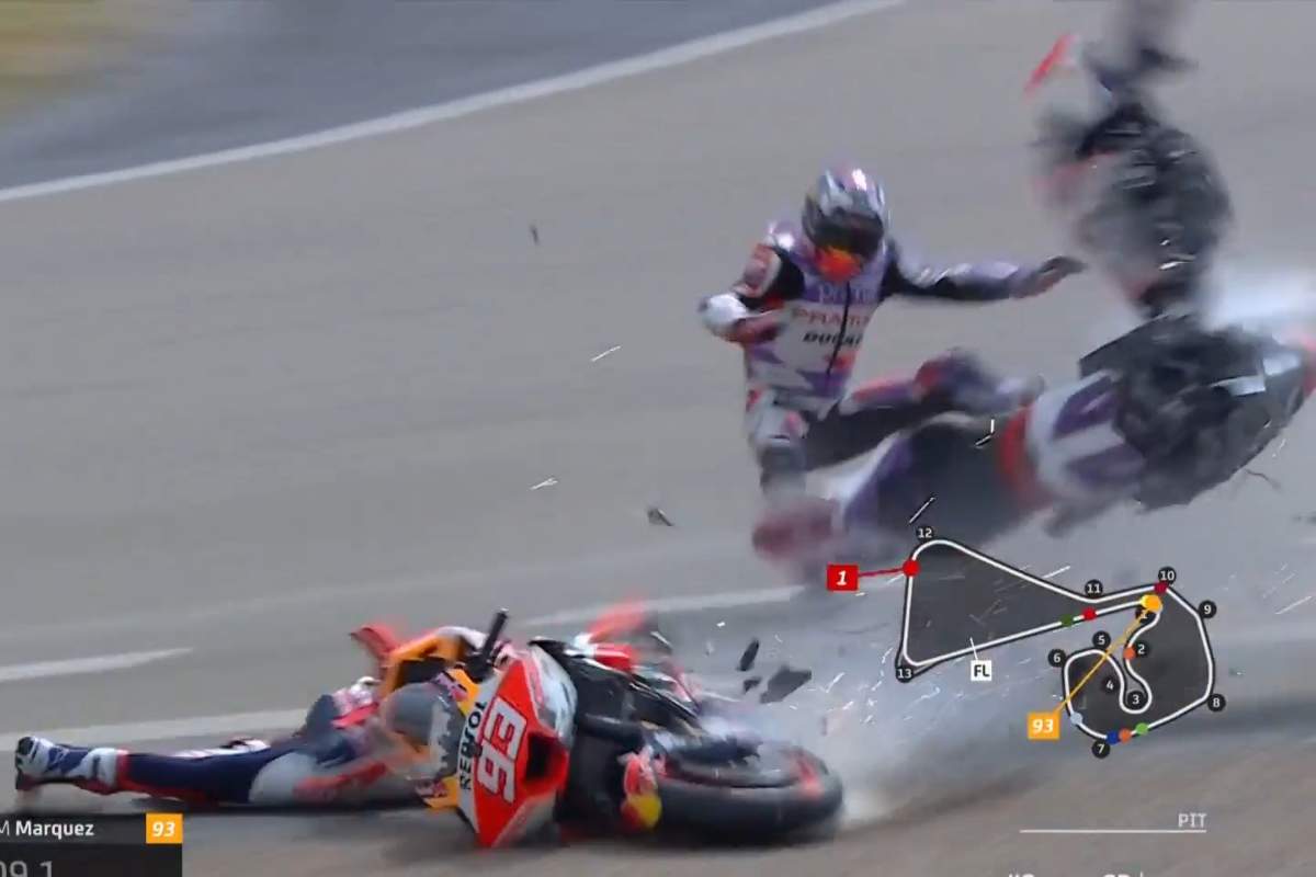 MotoGP, incidente Marquez