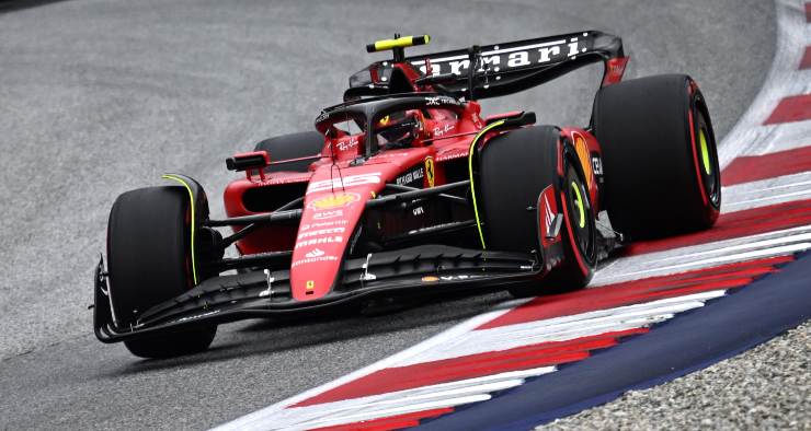 Carlos Sainz è deluso in Austria
