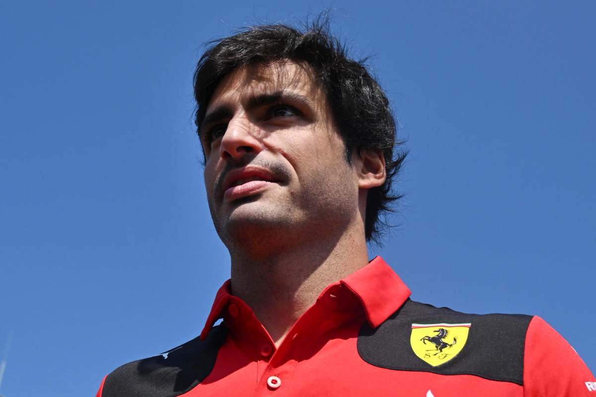 Sainz in Ferrari