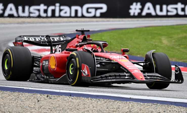 Charles Leclerc gran secondo in Austria