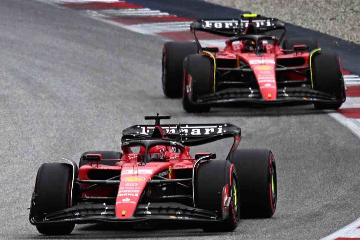 Charles Leclerc e Carlos Sainz
