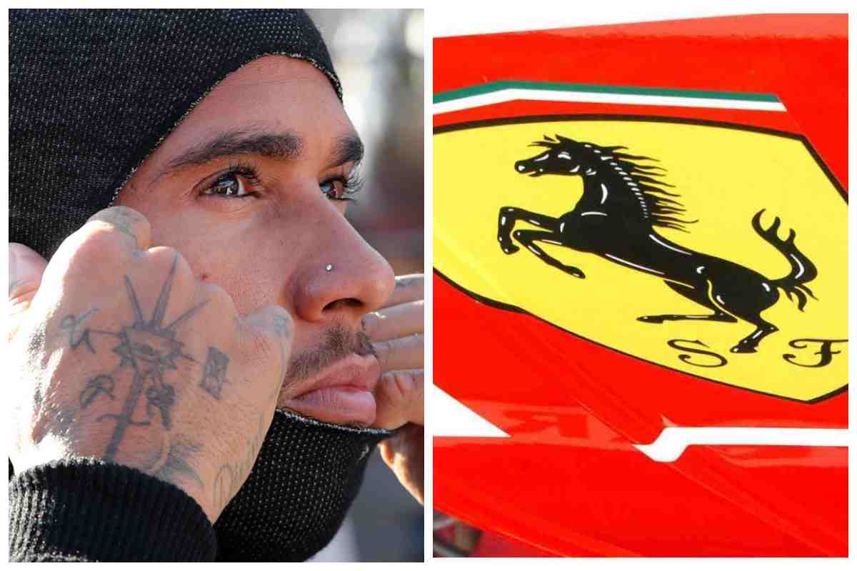 F1 Lewis Hamilton e Ferrari