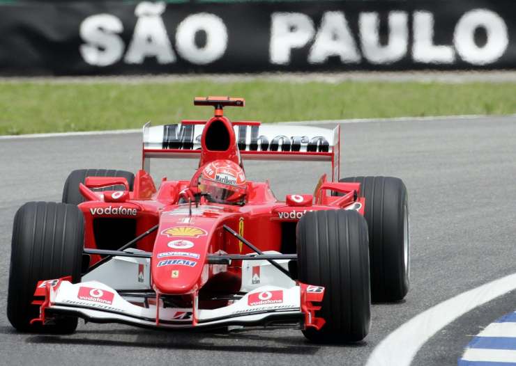Ferrari F2004 desiderio di Vettel
