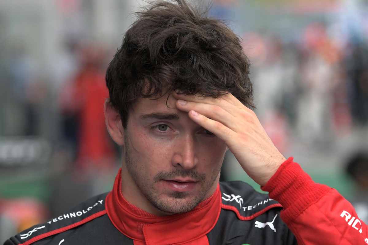 Charles Leclerc in ansia