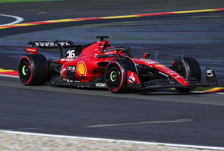 Leclerc sulla SF23