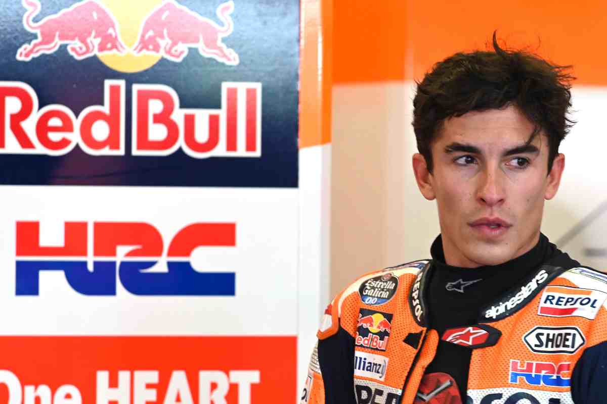 Il pilota della Honda Marc Marquez