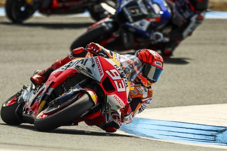 Marc Marquez e le parole del presidente di HRC