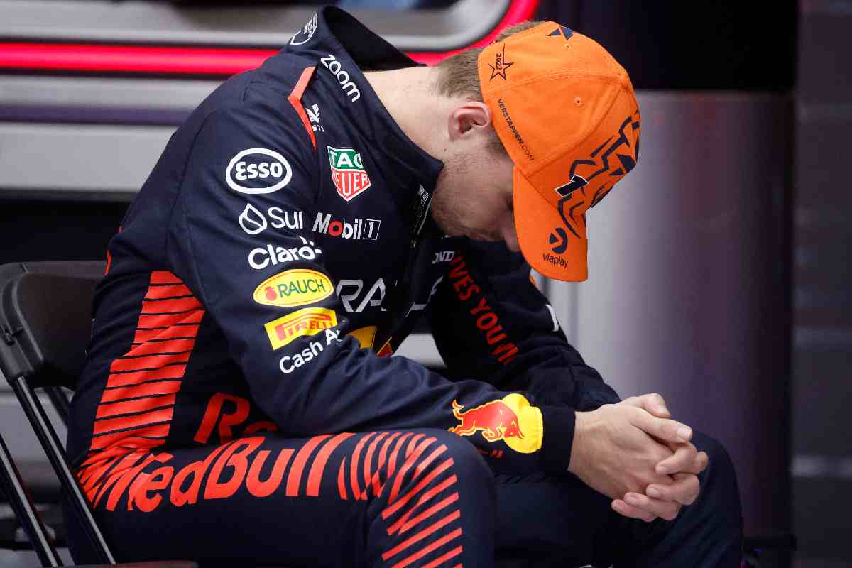 Red Bull, Verstappen sconsolato