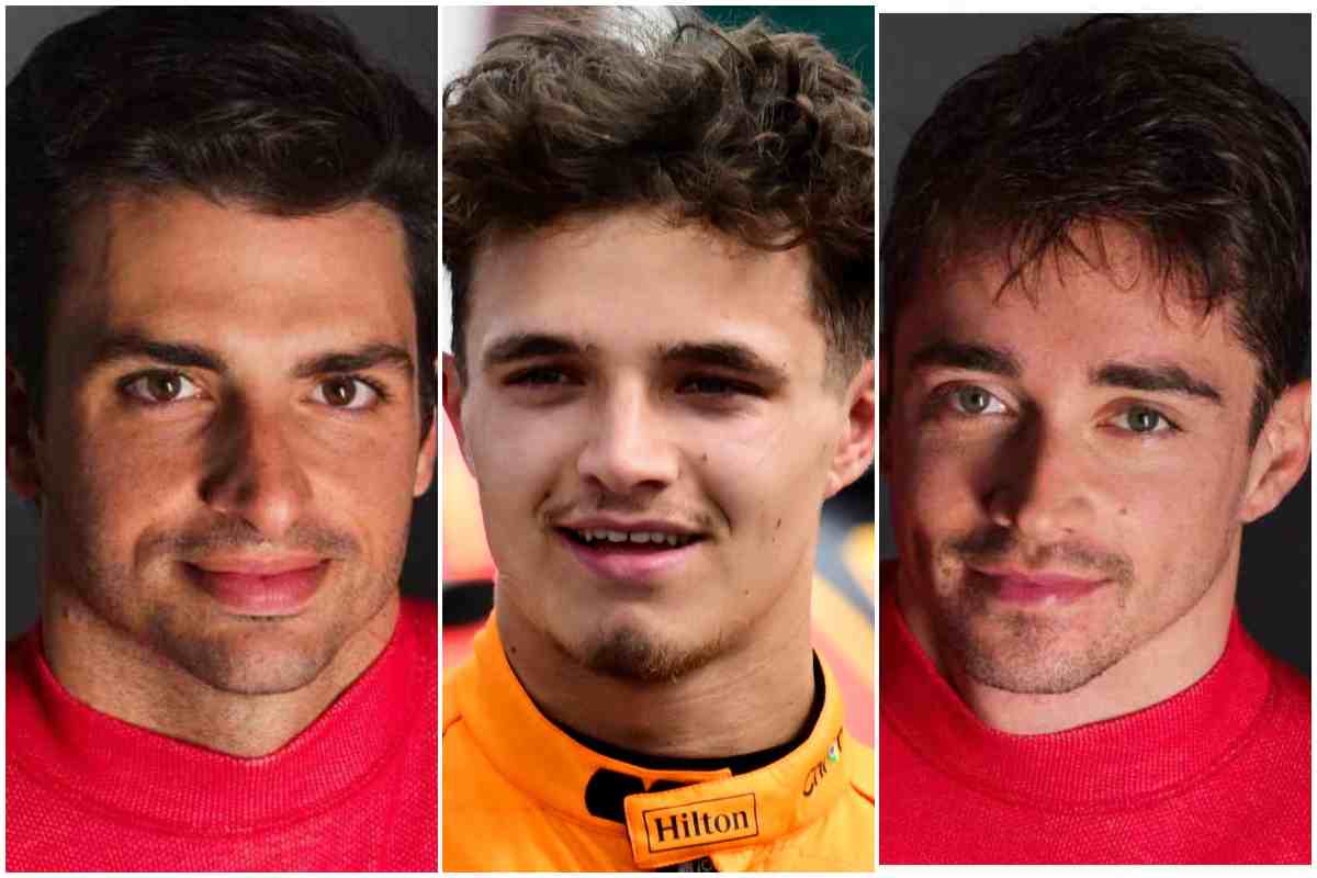 Tra Sainz e Leclerc incombe la figura di Norris