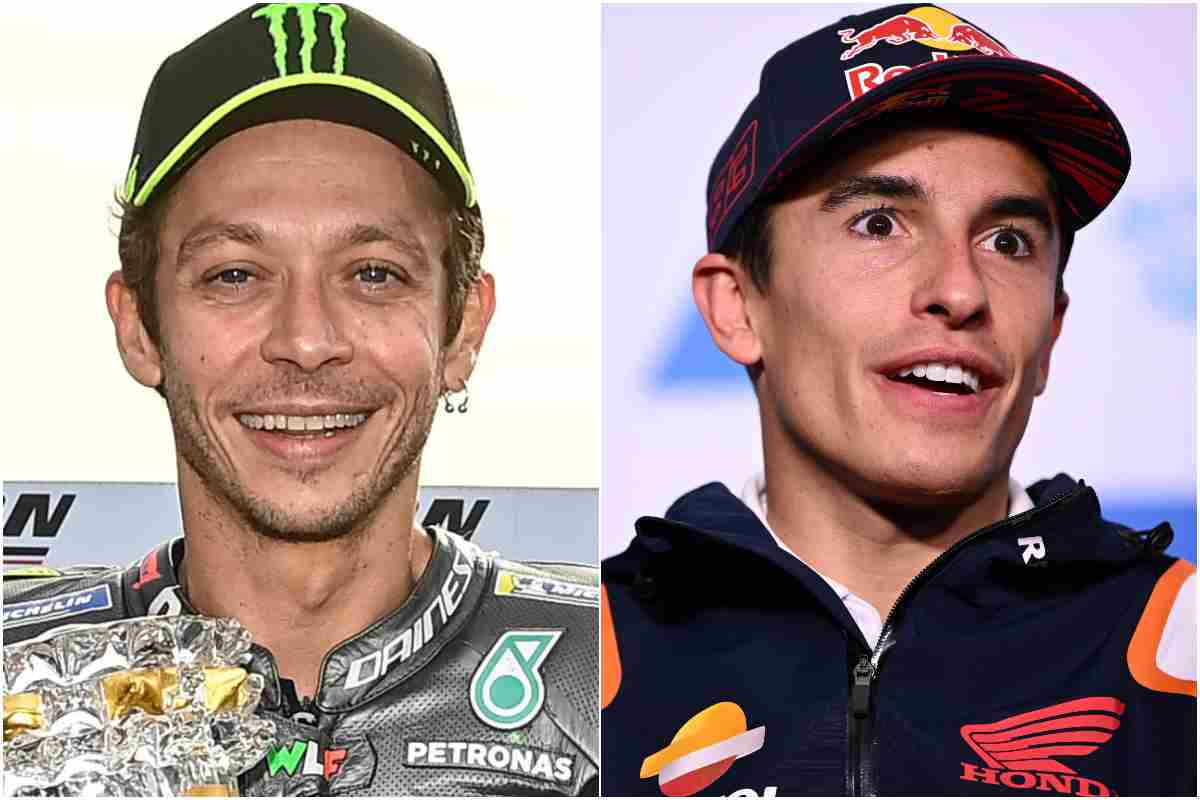 Marquez e Valentino Rossi si inchinano