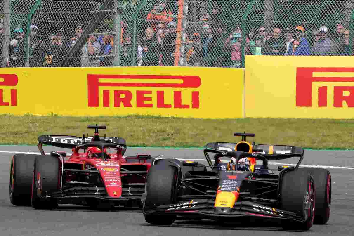 Red Bull e Ferrari a Spa