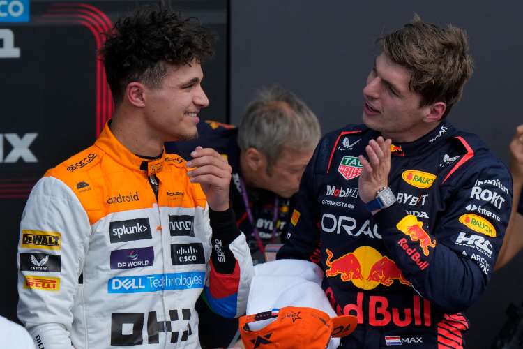 Norris e Max protagonisti 