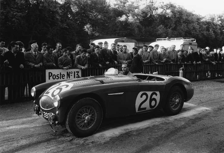 Austin Healey, l'auto che causò l'incidente a Le Mans