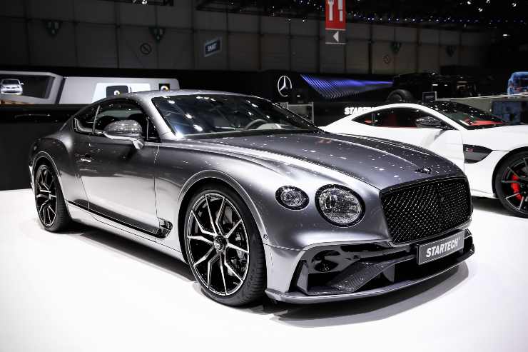 Bentley Continental, l'auto di Giroud