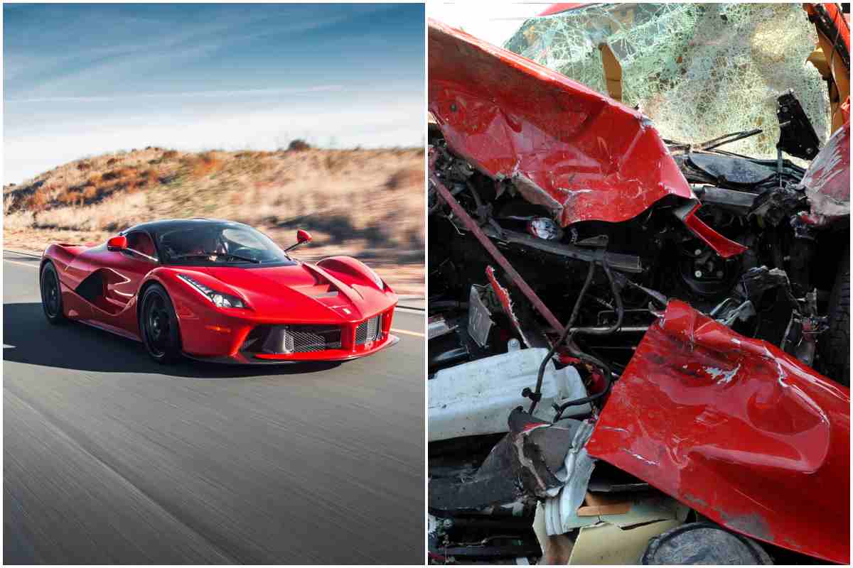Ferrari, bruttissimo incidente