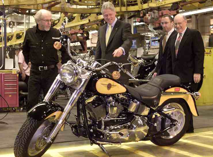 Harley Davidson Fat Boy, il modello di Undertaker