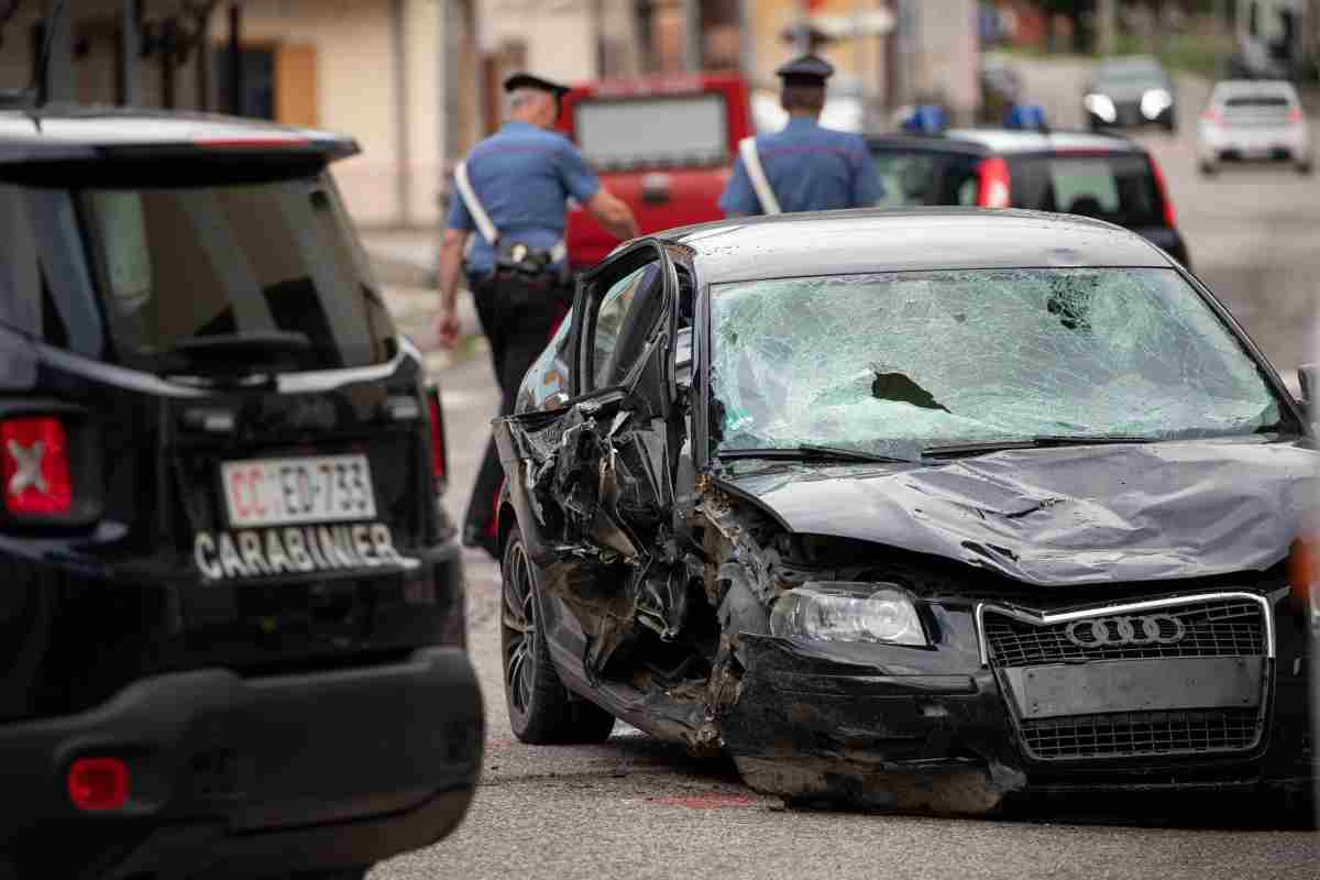 Incidente auto, dramma per il calciatore