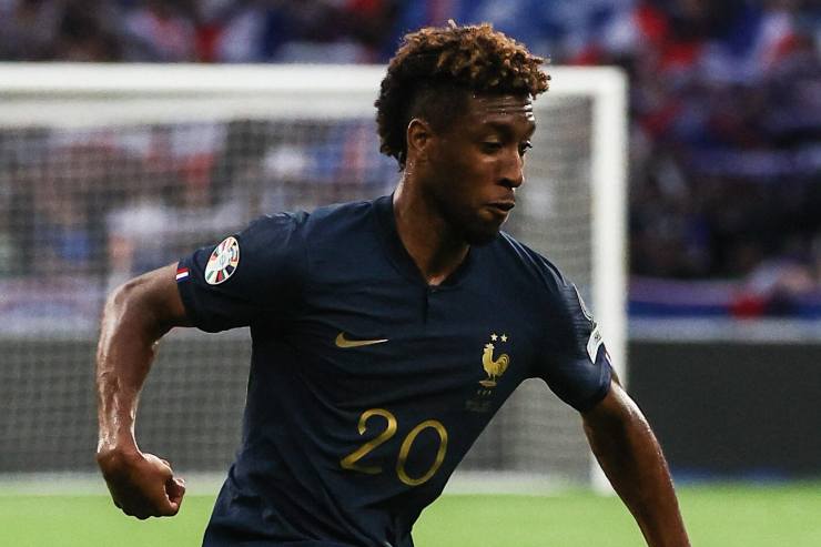 Kingsley Coman, l'incidente in auto