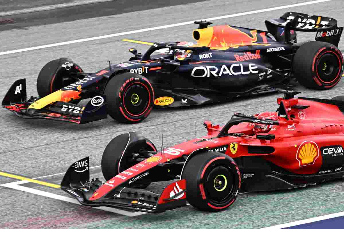 F1 Red Bull e Ferrari guerra sui motori