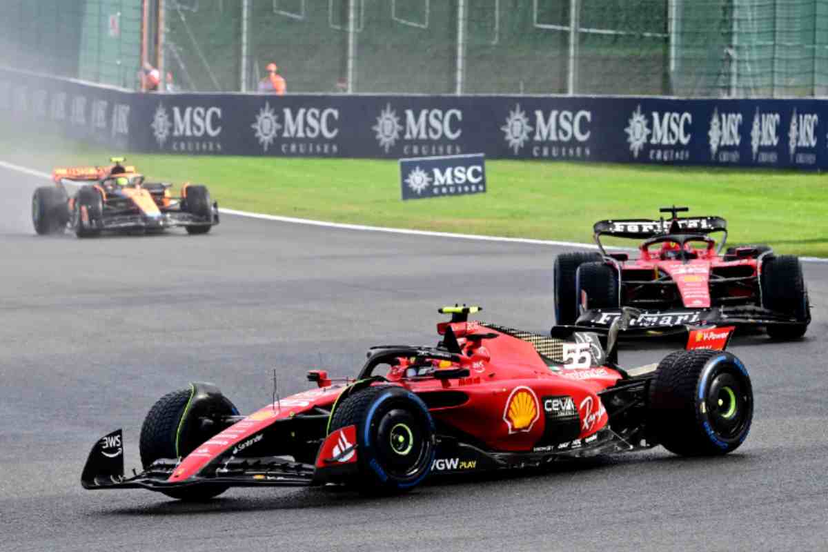 Ferrari che brutta tegola