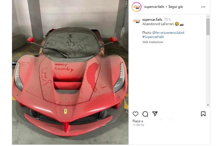 Ferrari LaFerrari sporchissima