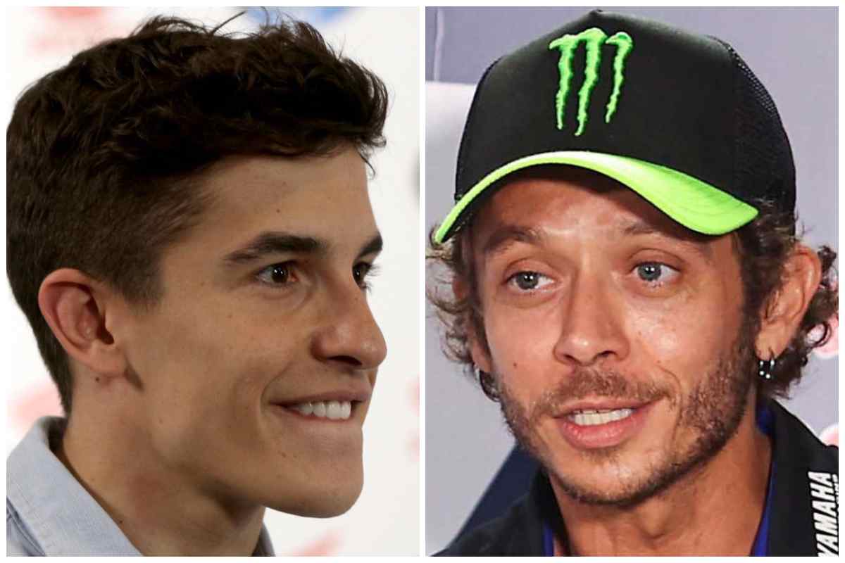 Marquez, rivalità infinita con Valentino Rossi