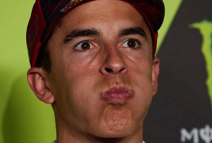 Press conference Marquez