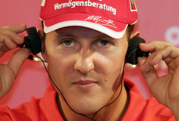 Michael Schumacher ai tempi della Ferrari