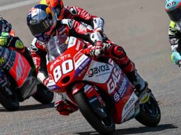 Moto3 David Alonso impresa a Silverstone