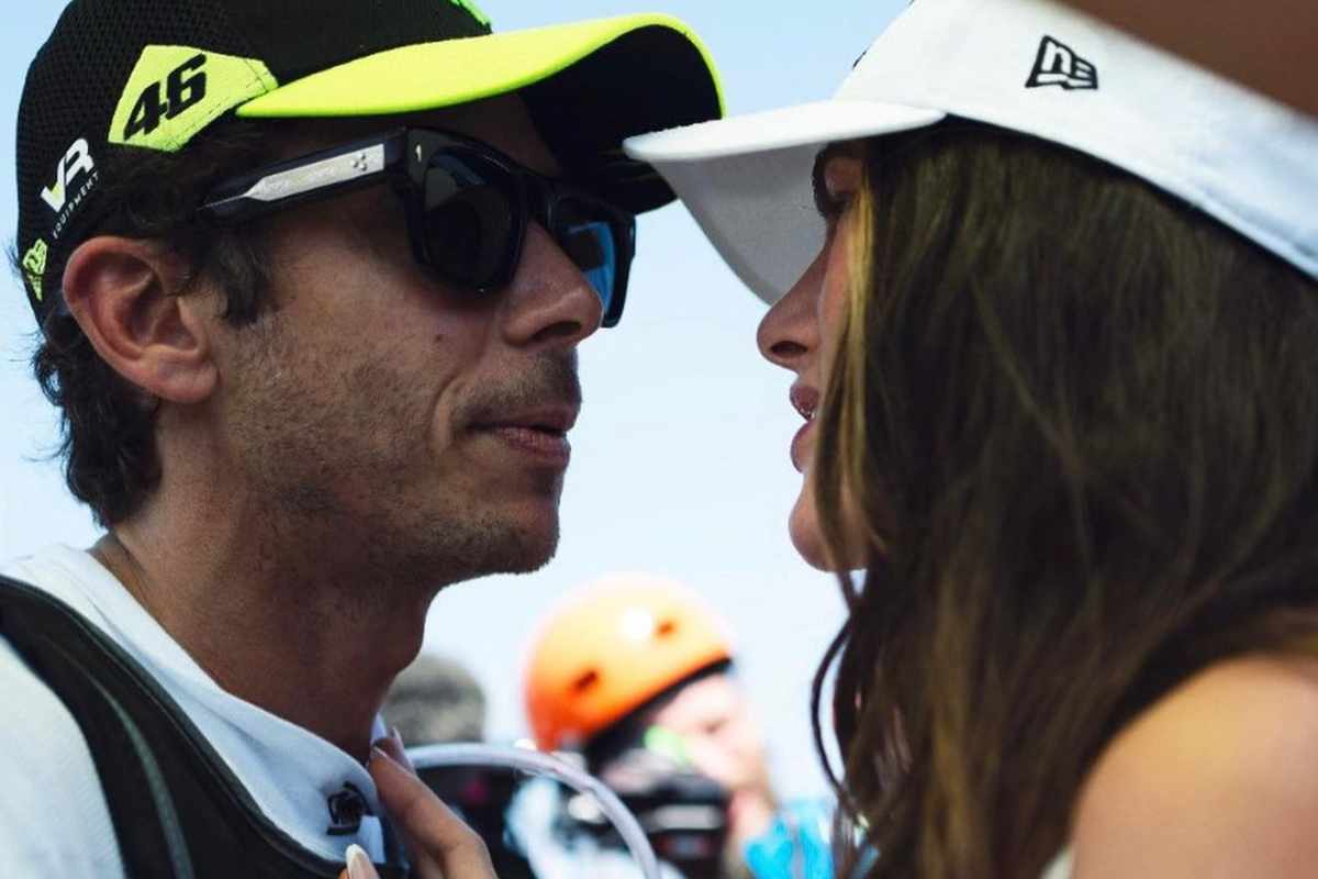 Valentino Rossi e Francesca Sofia Novella