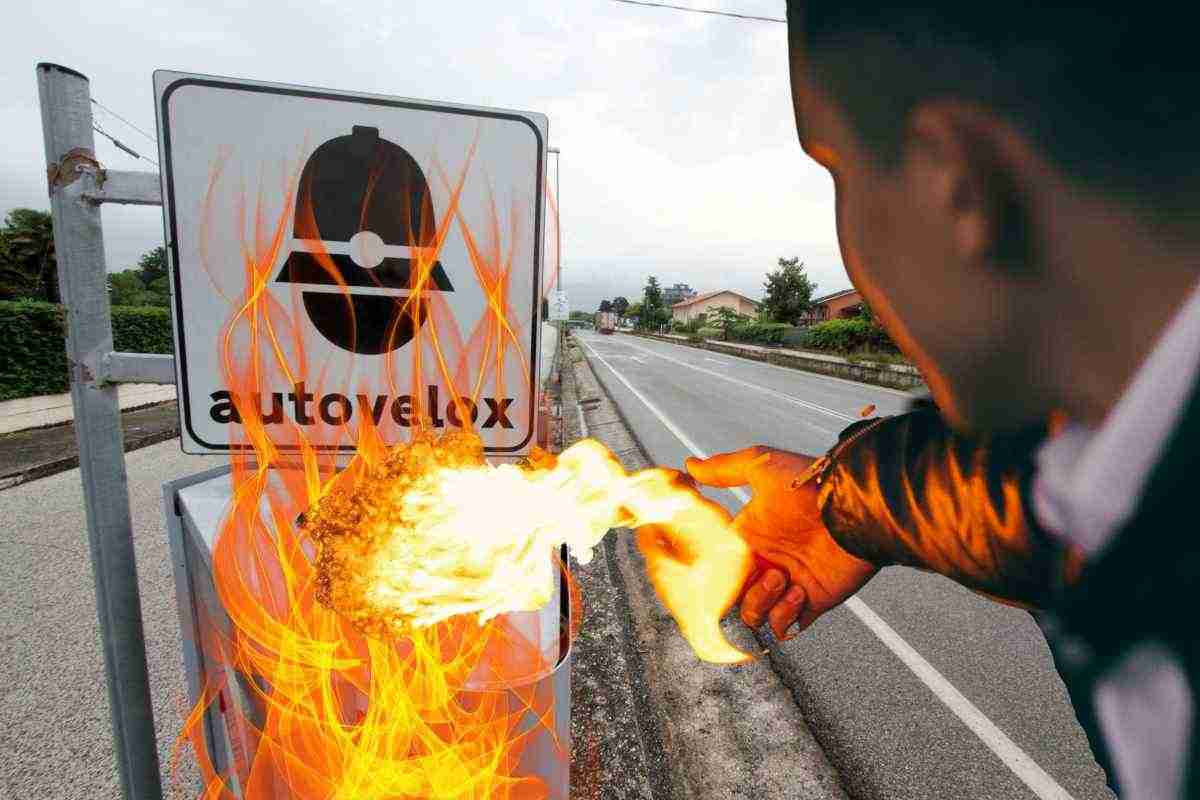 Autovelox, lo fanno esplodere