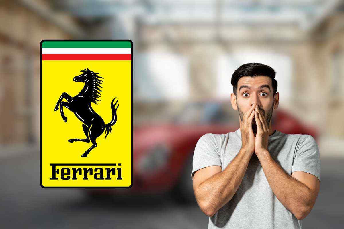 Ferrari mai vista prima
