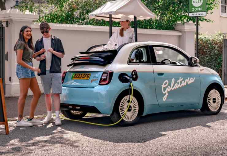 FIAT 500e Gelateria, la nuova auto