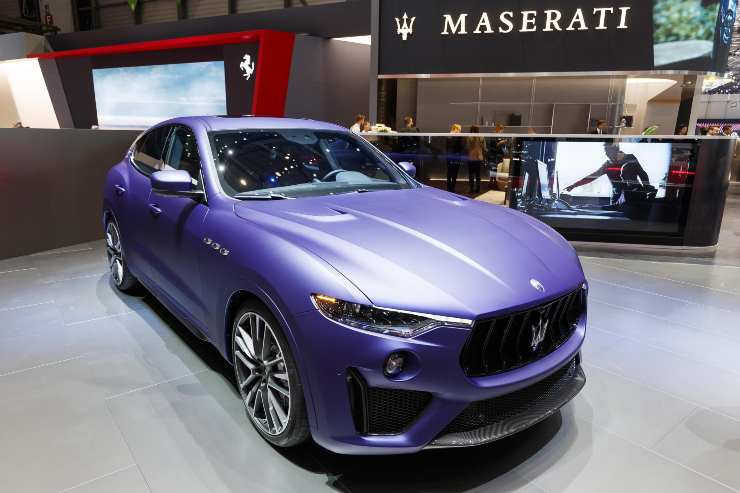 Maserati Levante, l'auto di Mancini