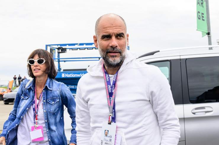 Pep Guardiola, paura in auto