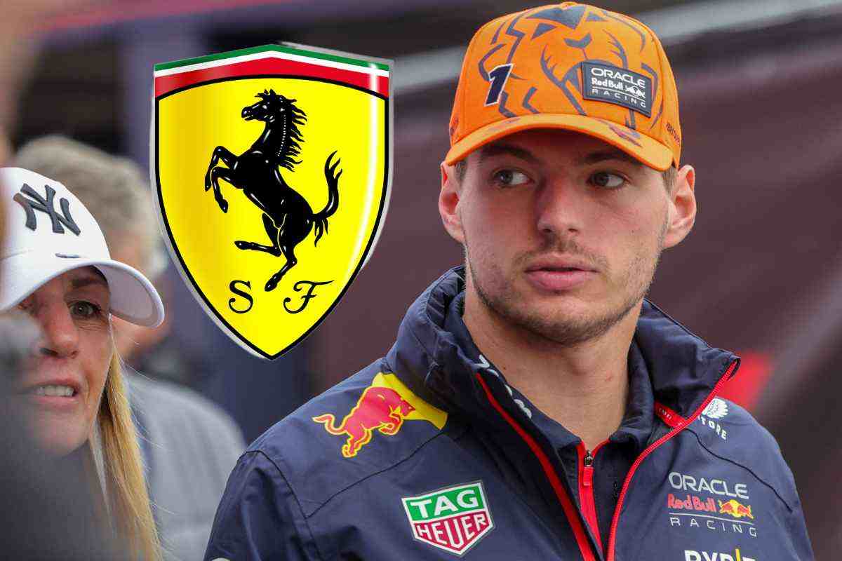 Verstappen alla Ferrari