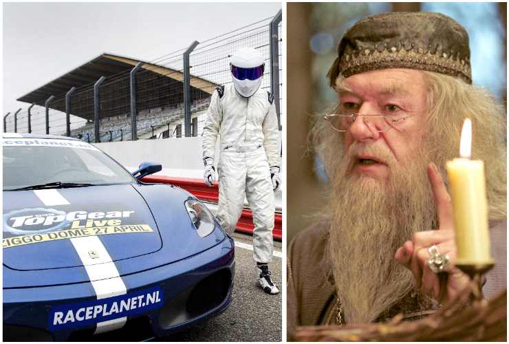 Il riconoscimento in pista per Michael Gambon