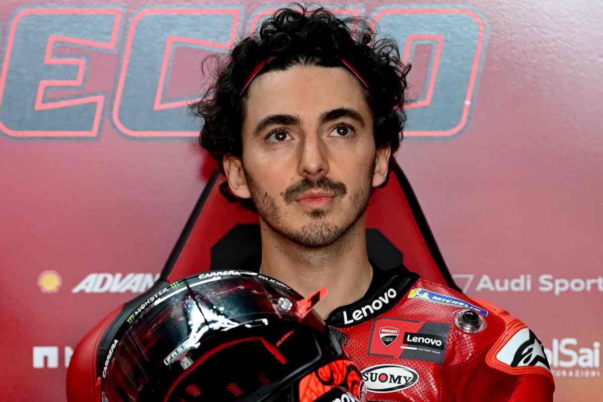 Bagnaia commenta l'incidente