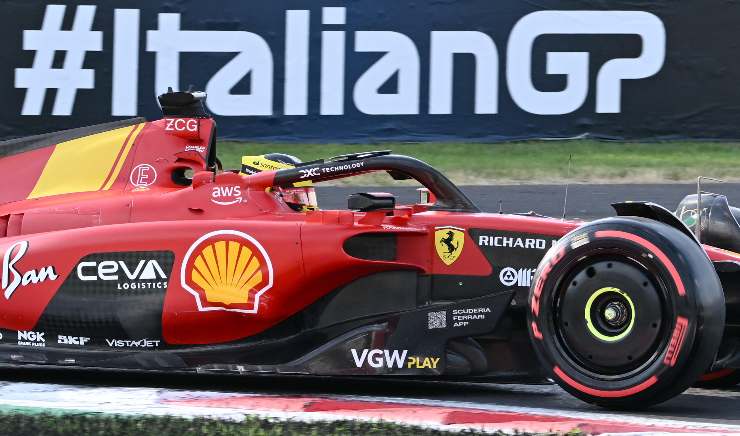 F1 Carlos Sainz in pole a Monza