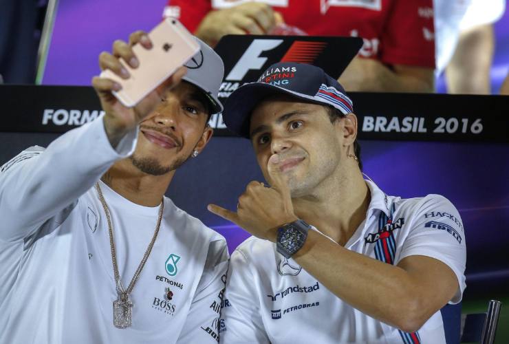 Massa e la richiesta ad Hamilton