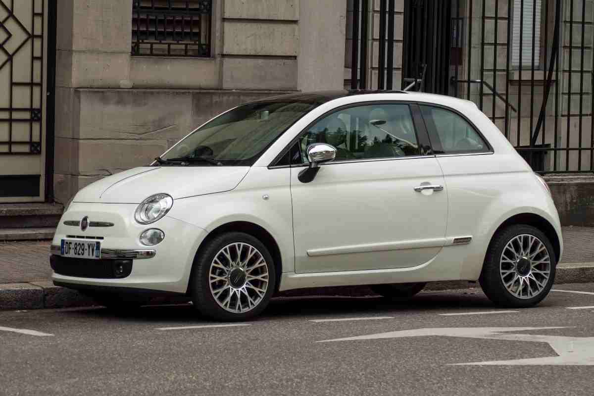 Fiat 500 auto di Gigi Buffon