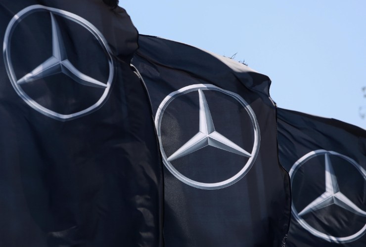I brand della Mercedes
